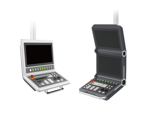 Upper Cantilever Single/Dual-screen Operation Console