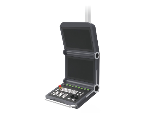 Upper Cantilever Dual-screen Operation Console
