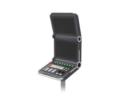 Lower Cantilever Dual-screen Operation Console